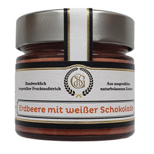 Lade das Bild in den Galerie-Viewer, Erdbeere mit weißer Schokolade