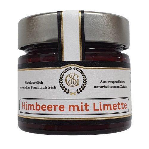 Himbeere mit Limette
